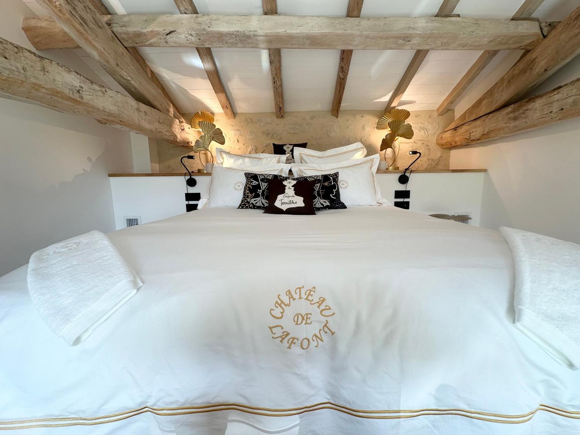 Chateau De Lafont Suites Saint-Vivien  外观 照片