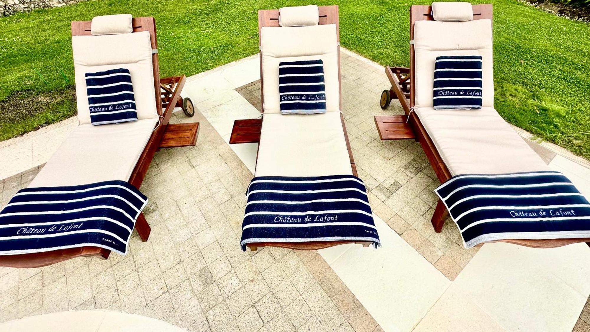 Chateau De Lafont Suites Saint-Vivien  外观 照片